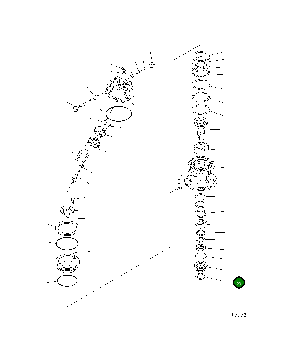 Кольцо 04065-08530 Komatsu