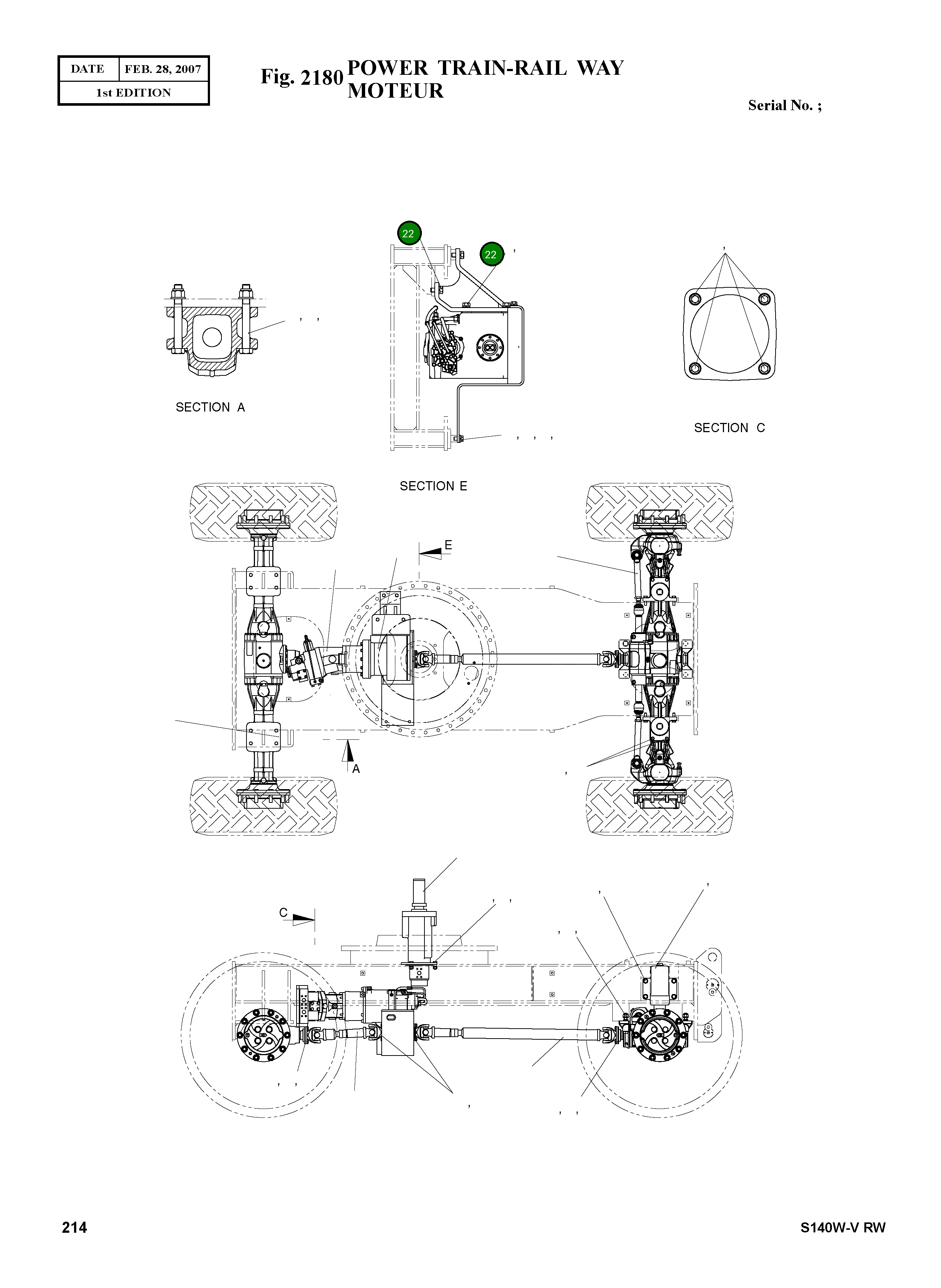 Болт S0527566 Komatsu
