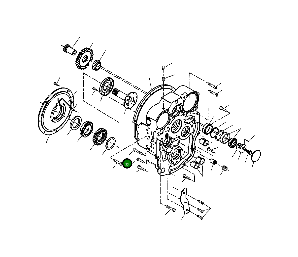 Болт 82 106  Komatsu