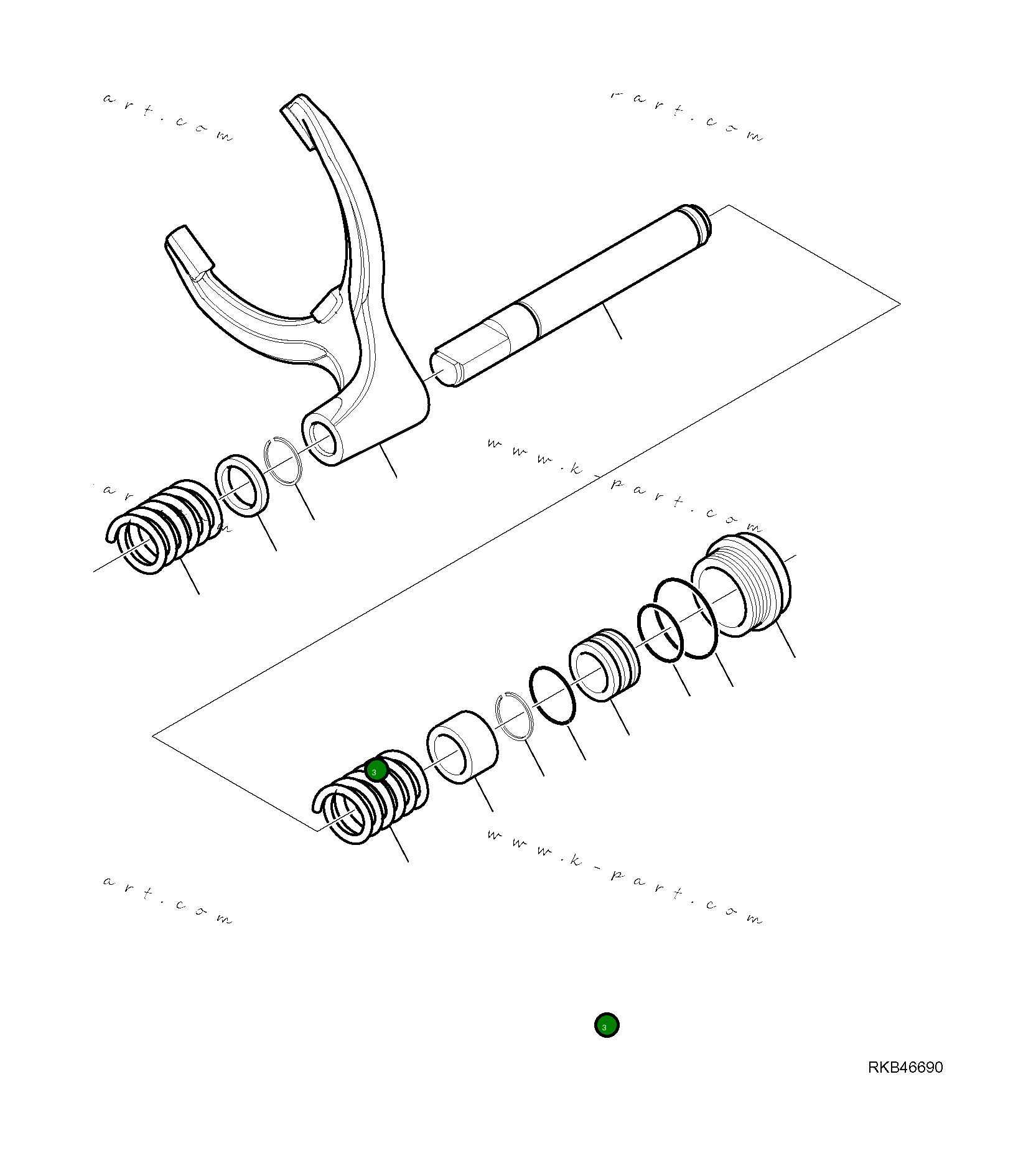 Кольцо CA0024736 Komatsu