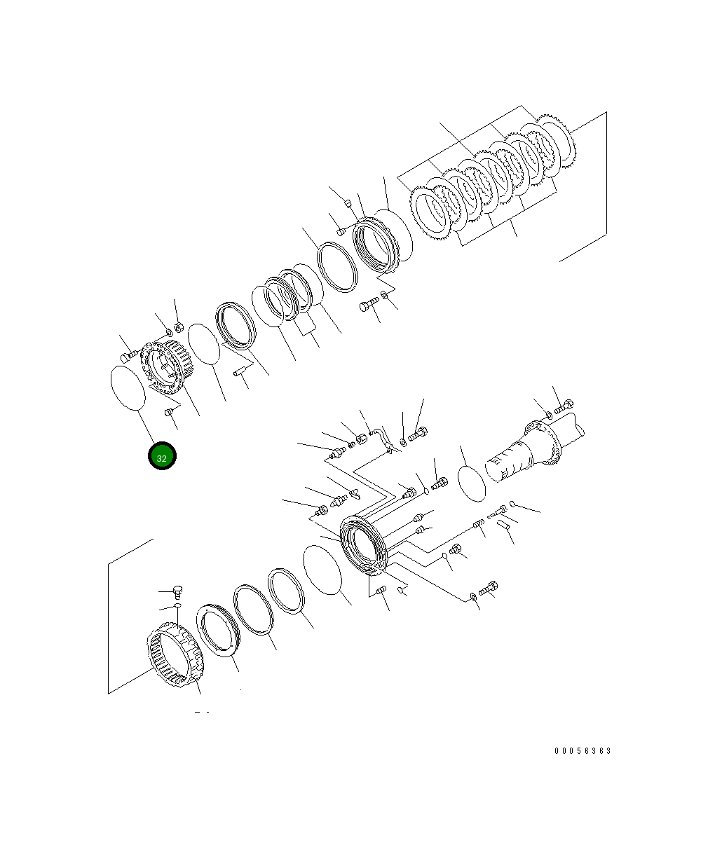Кольцо уплотнительное (O-Ring) 427-33-11920 Komatsu