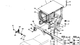 Стойка 281-54-17130 Komatsu