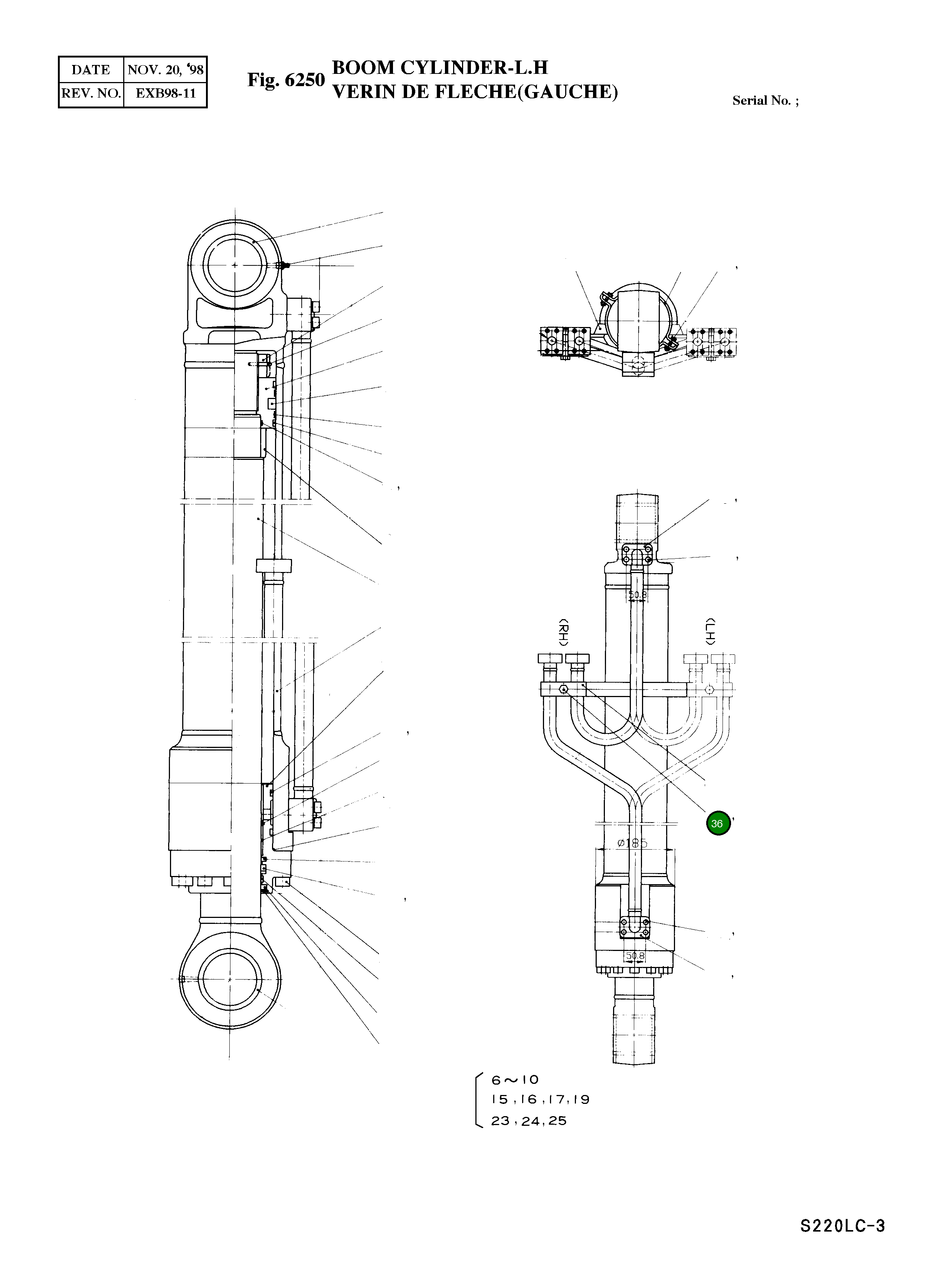 Болт E0021022 Komatsu