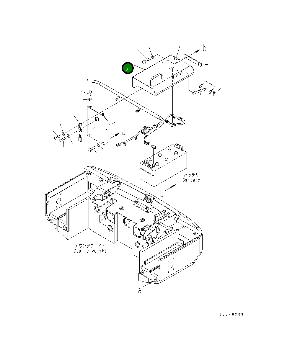 Крышка 423-06-44211 Komatsu