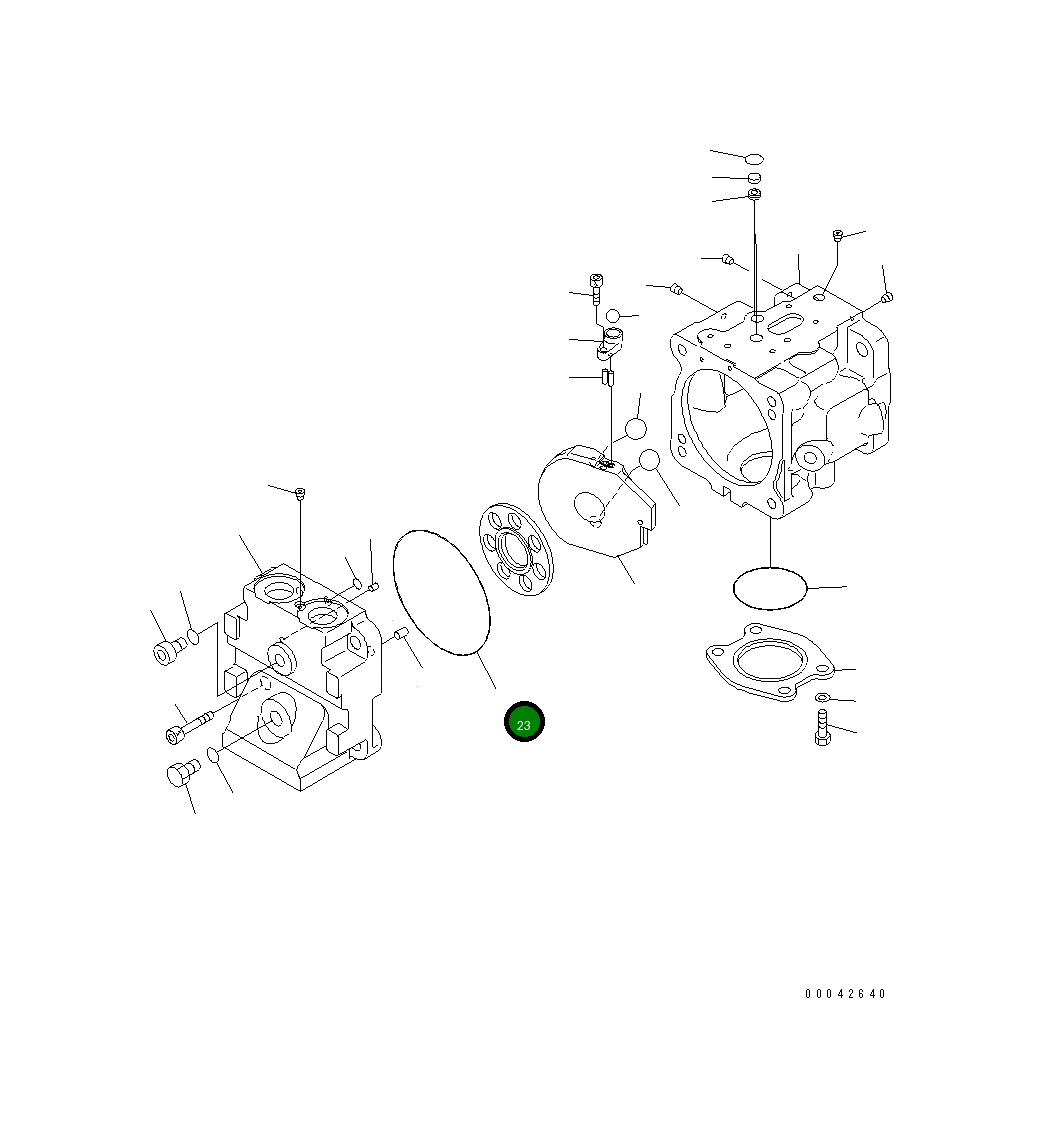 Кольцо уплотнительное (O-Ring) 07000-E2125  Komatsu