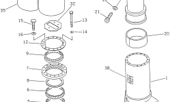 Крышка 566-50-11223  Komatsu
