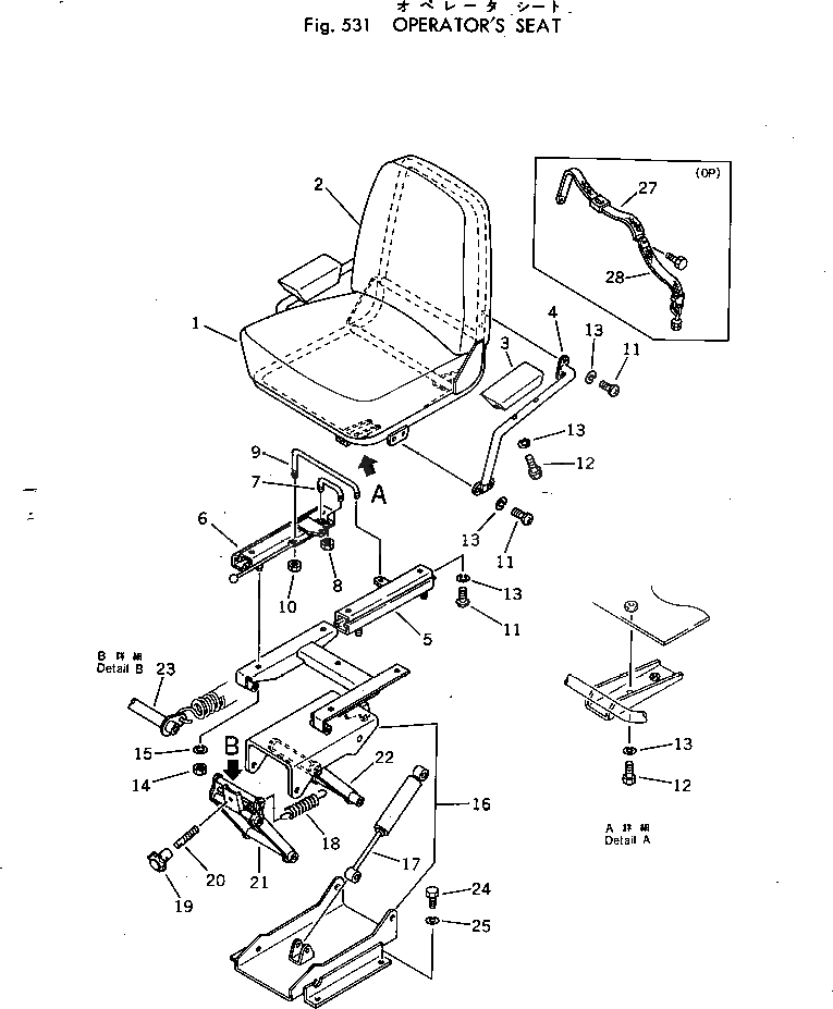 Болт 385-10226871  Komatsu