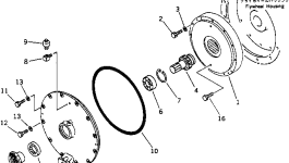 Вал 262-19-11830 Komatsu
