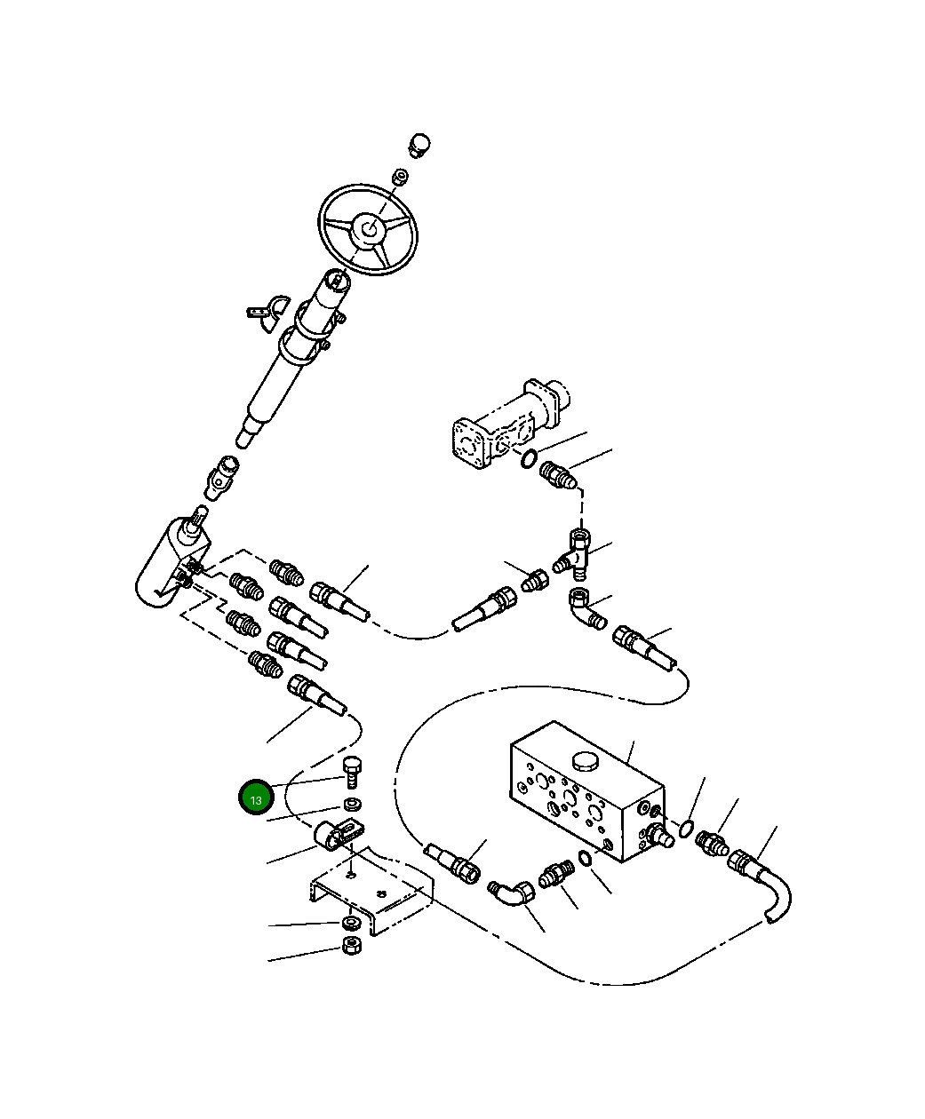Болт 140 483 L Komatsu