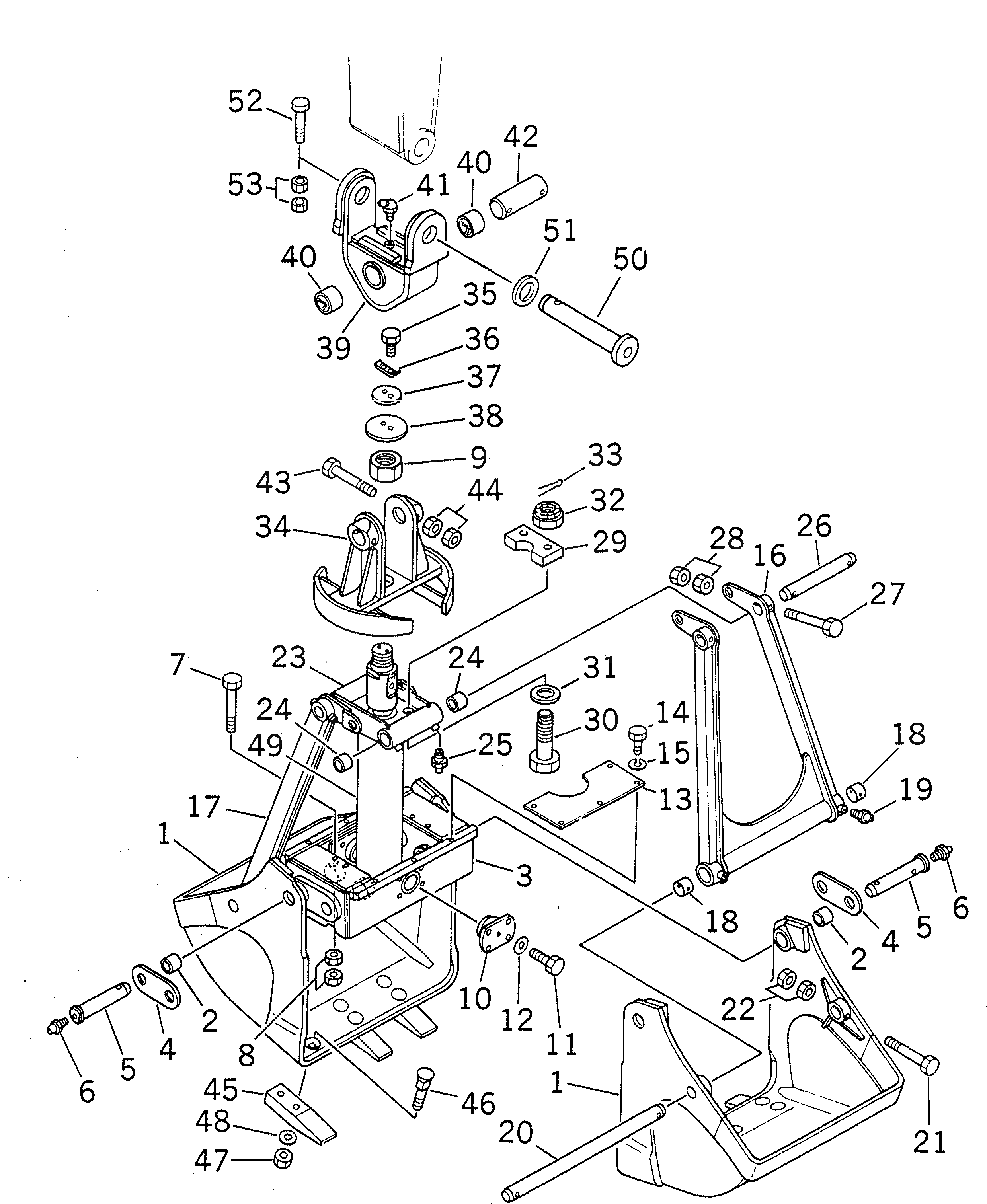 Болт 01013-83010  Komatsu