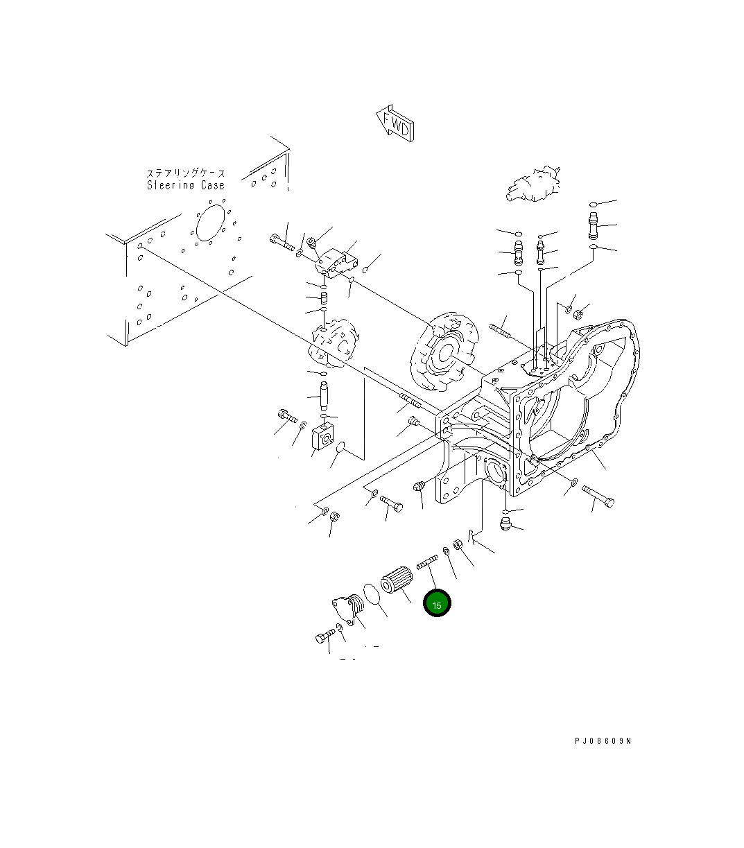 Болт 114-Z60-3161 Komatsu