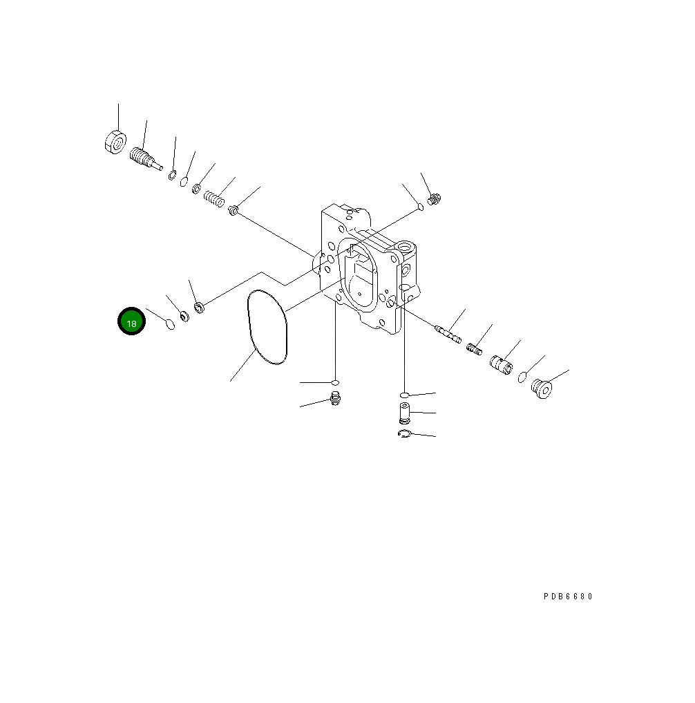 Кольцо уплотнительное (O-Ring) 708-2L-25490  Komatsu