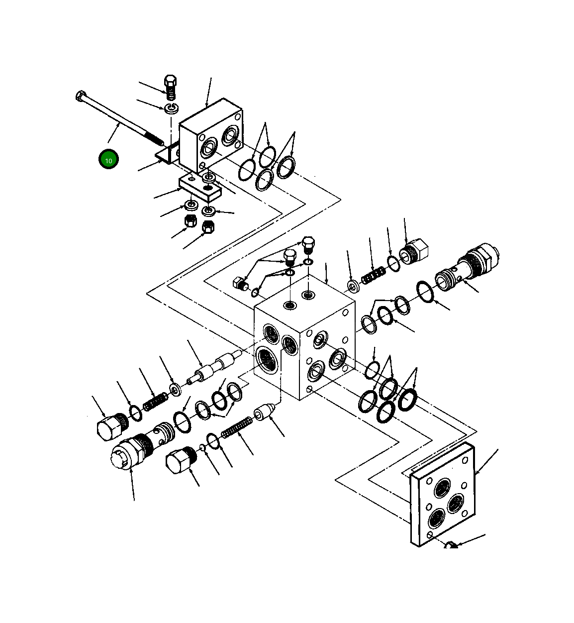 Болт 160 153 Komatsu