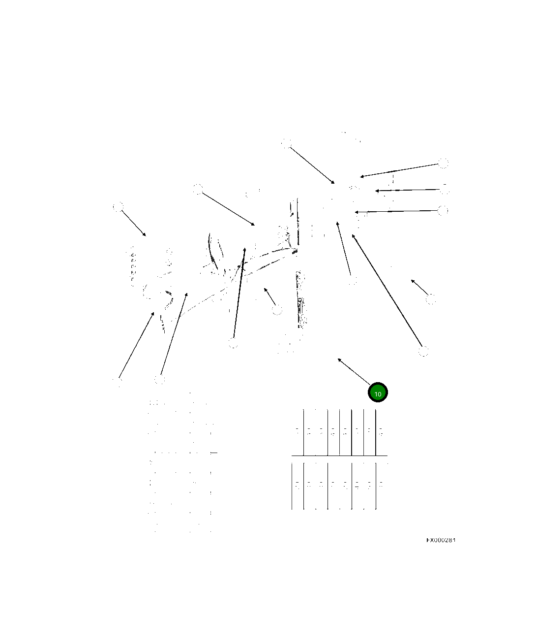 Крышка 28337KF  Komatsu