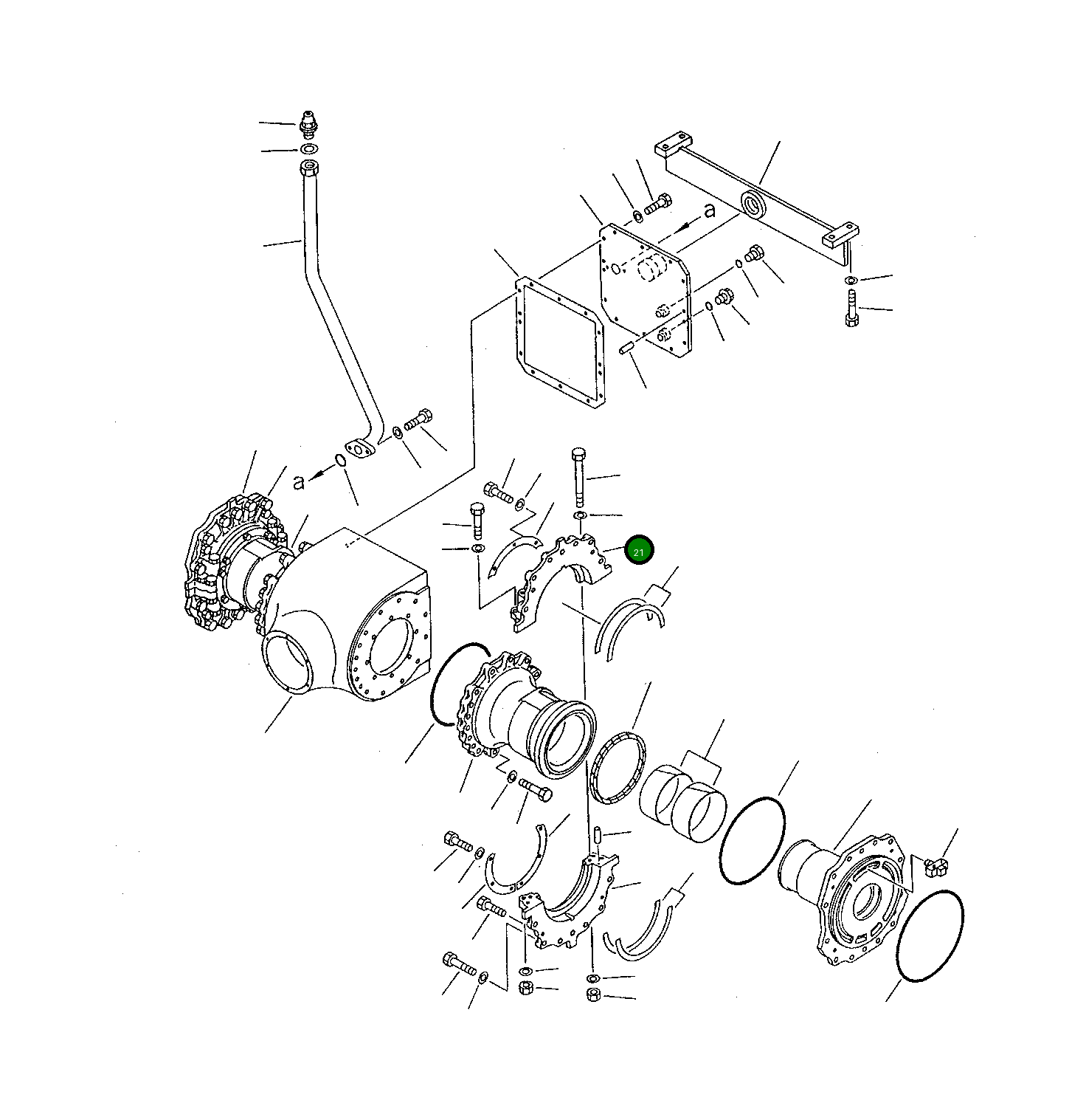 Болт 711-28-16560 Komatsu