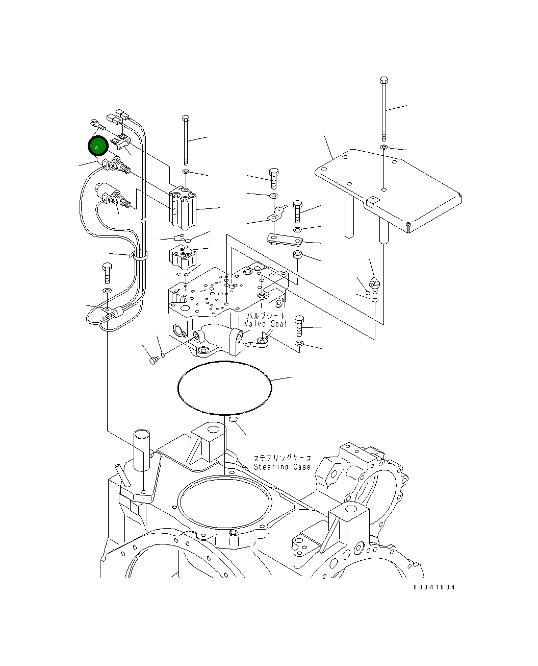 Болт 01252-70510 Komatsu