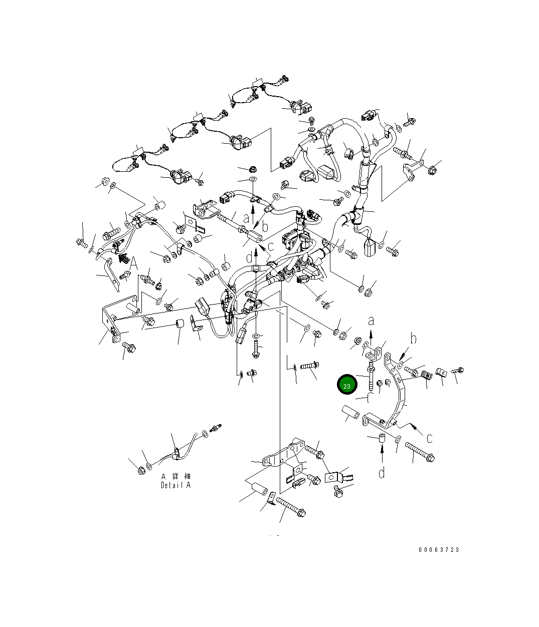 Болт 6745-81-9420 Komatsu
