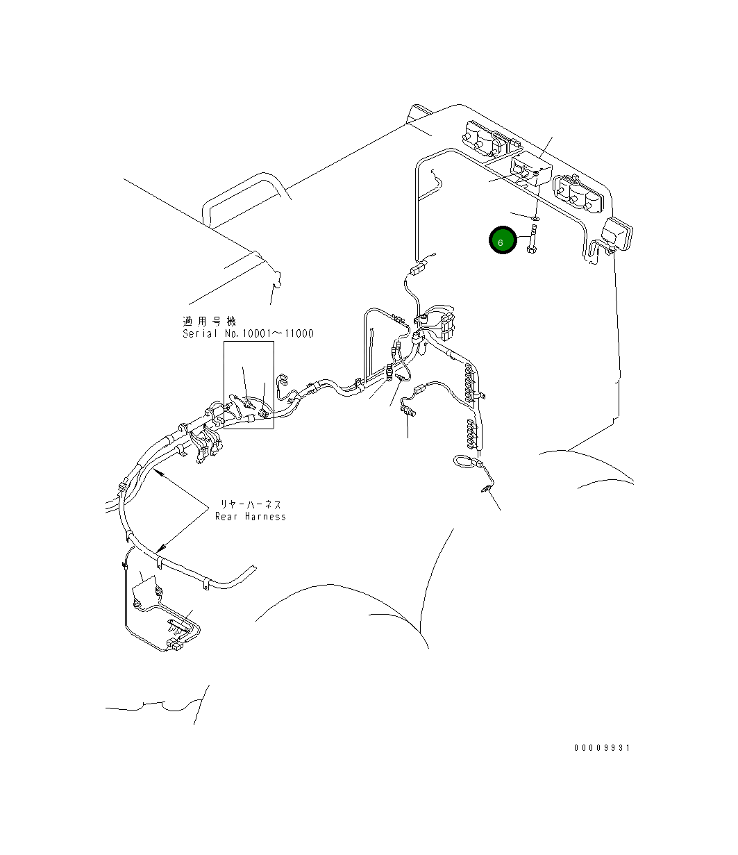 Болт 235-06-15150  Komatsu