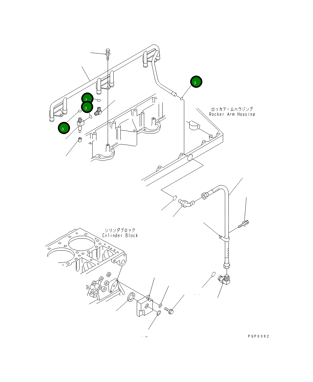 Кольцо уплотнительное (O-Ring) CU3882589 Komatsu