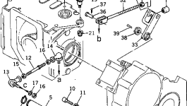 Опора YM933164-03460 Komatsu