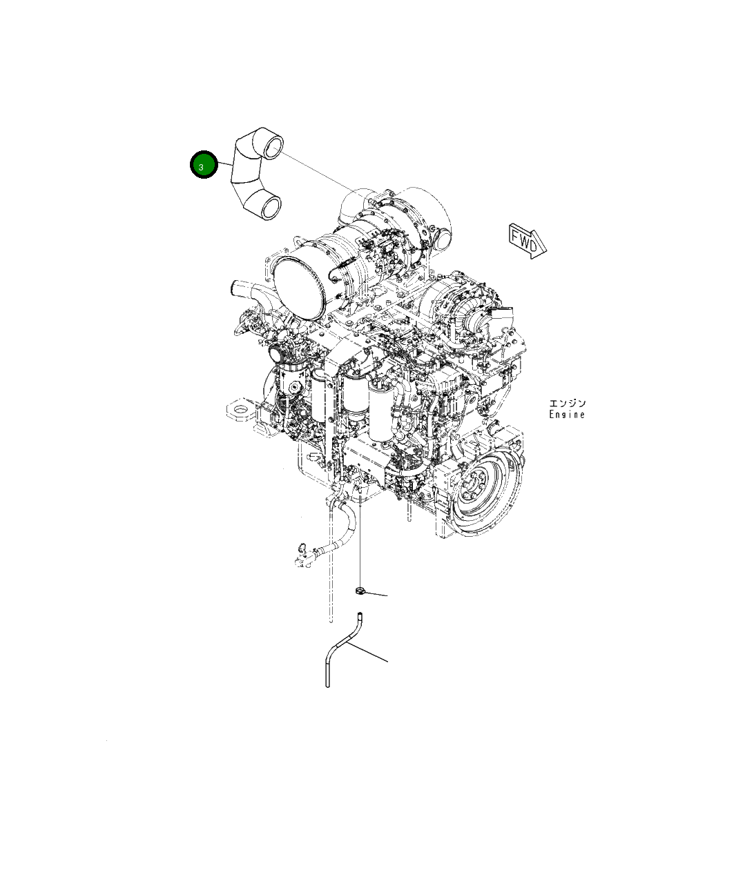 Крышка 421-01-51260 Komatsu