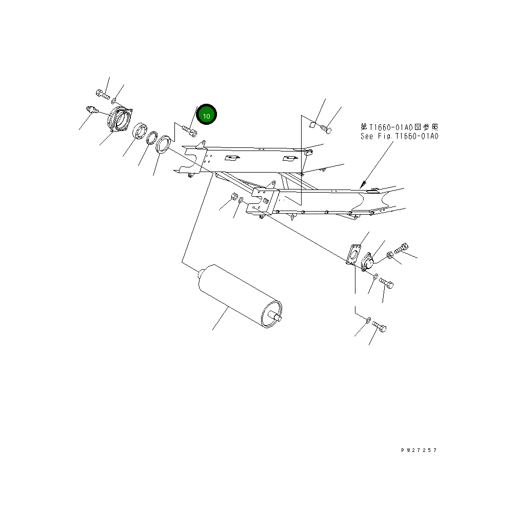 Болт 01252-70620 Komatsu
