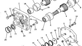 Втулка 07445-66071 Komatsu