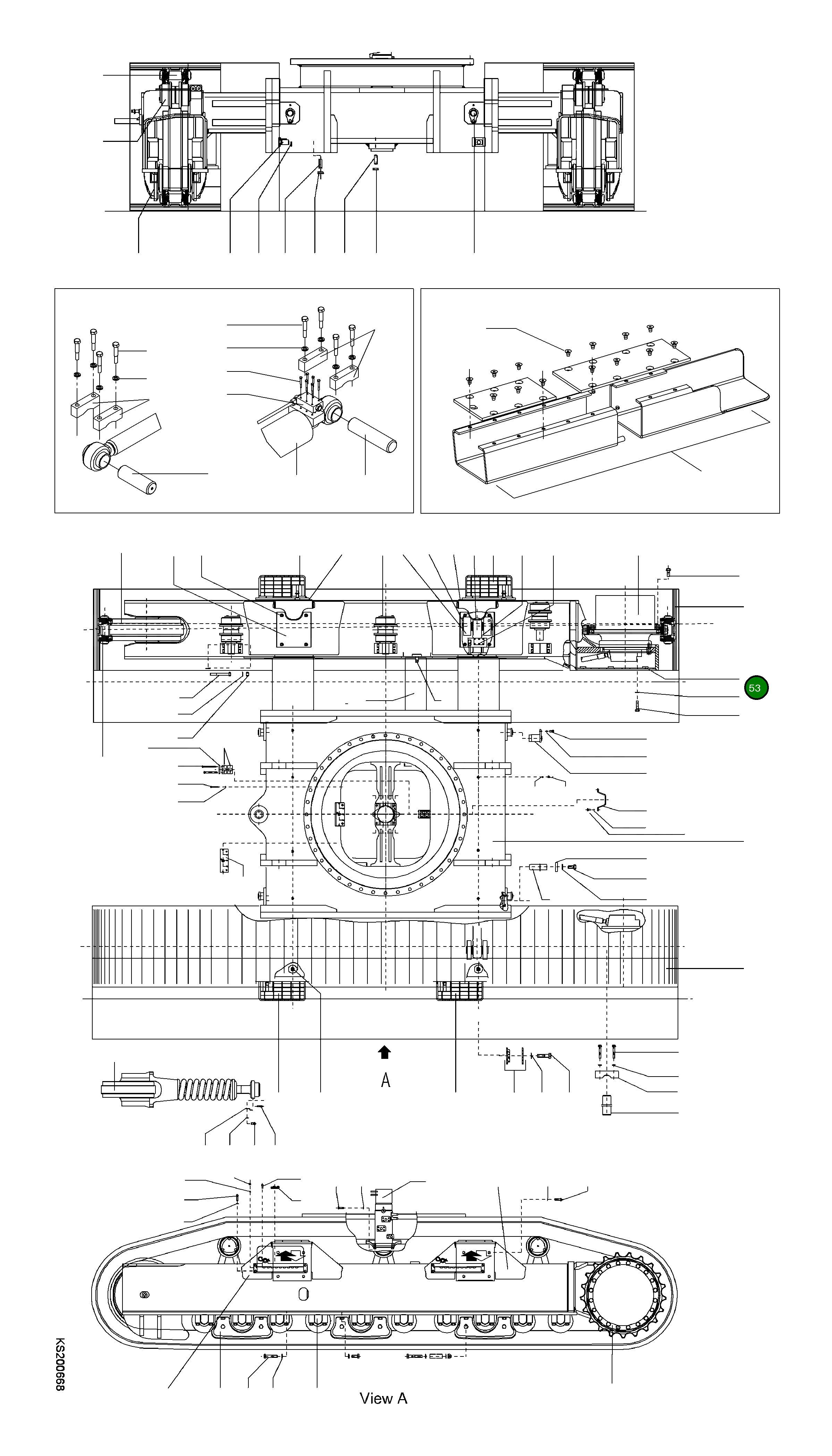 Болт 207-30-KC730  Komatsu