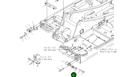 Крышка 21K-06-72940 Komatsu