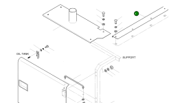 Крышка 2621-4366 Komatsu