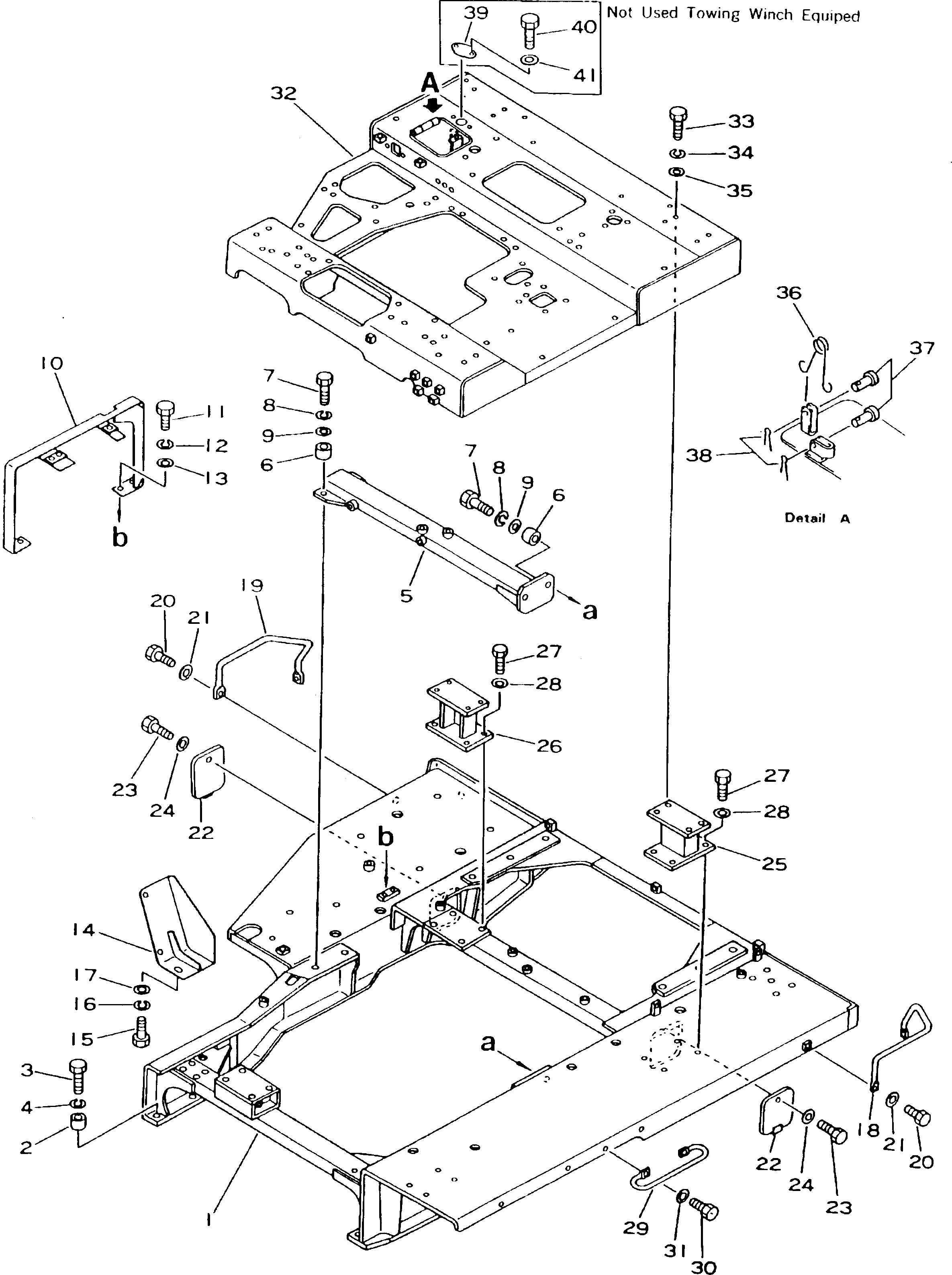 Болт 01010-31670  Komatsu
