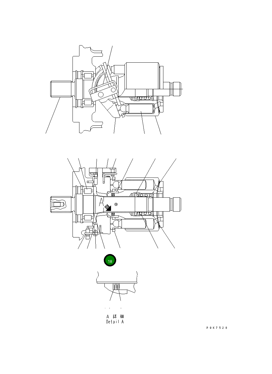 Кольцо UC1302132008 Komatsu