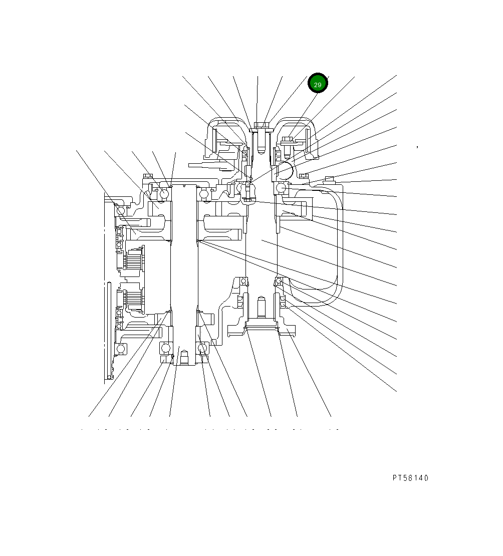 Болт DC8051474500 Komatsu