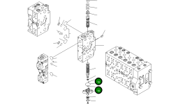 Кольцо уплотнительное (O-Ring) 702-21-56520 Komatsu