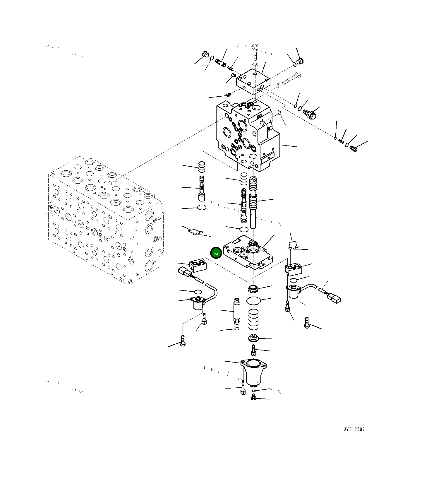 Кольцо уплотнительное (O-Ring) 7234618720 Komatsu