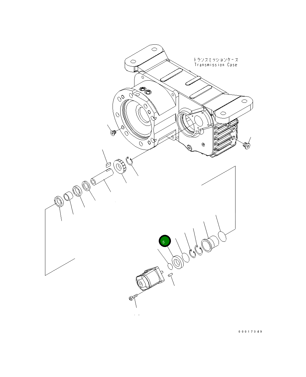 Кольцо 20K-14-31930 Komatsu