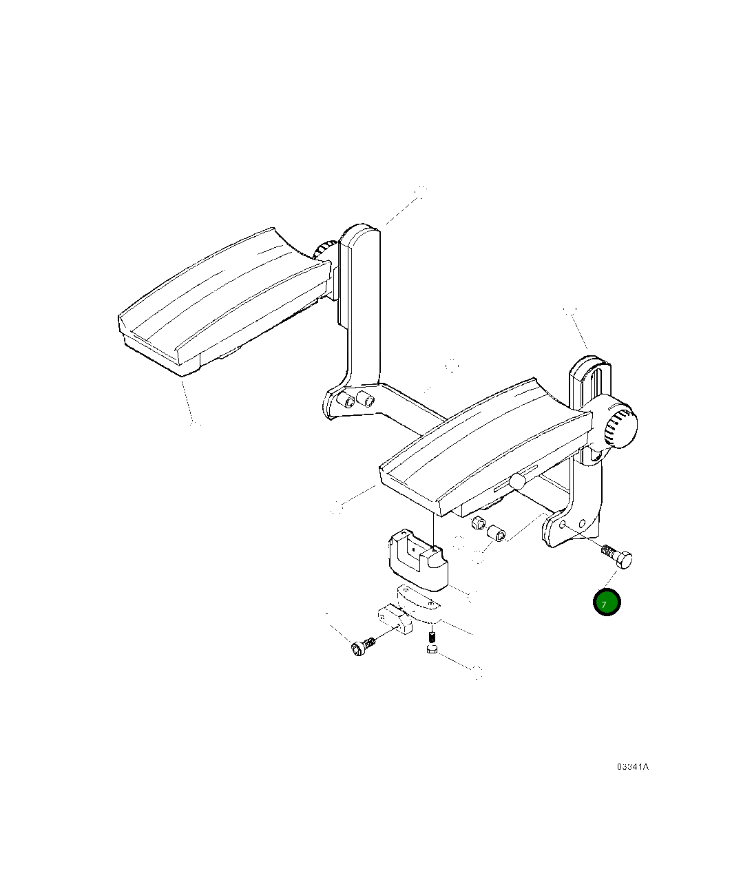 Болт 4879511  Komatsu