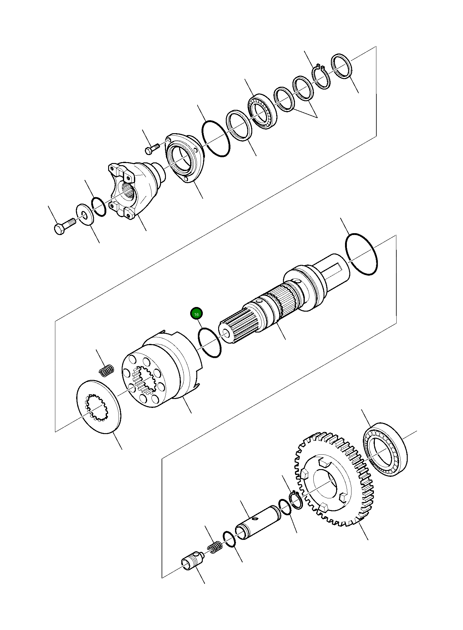 Кольцо уплотнительное (O-Ring) CA0028141 Komatsu