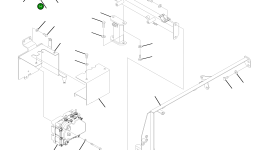 Болт 01010-D0890 Komatsu