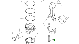 Болт 3349806 Komatsu