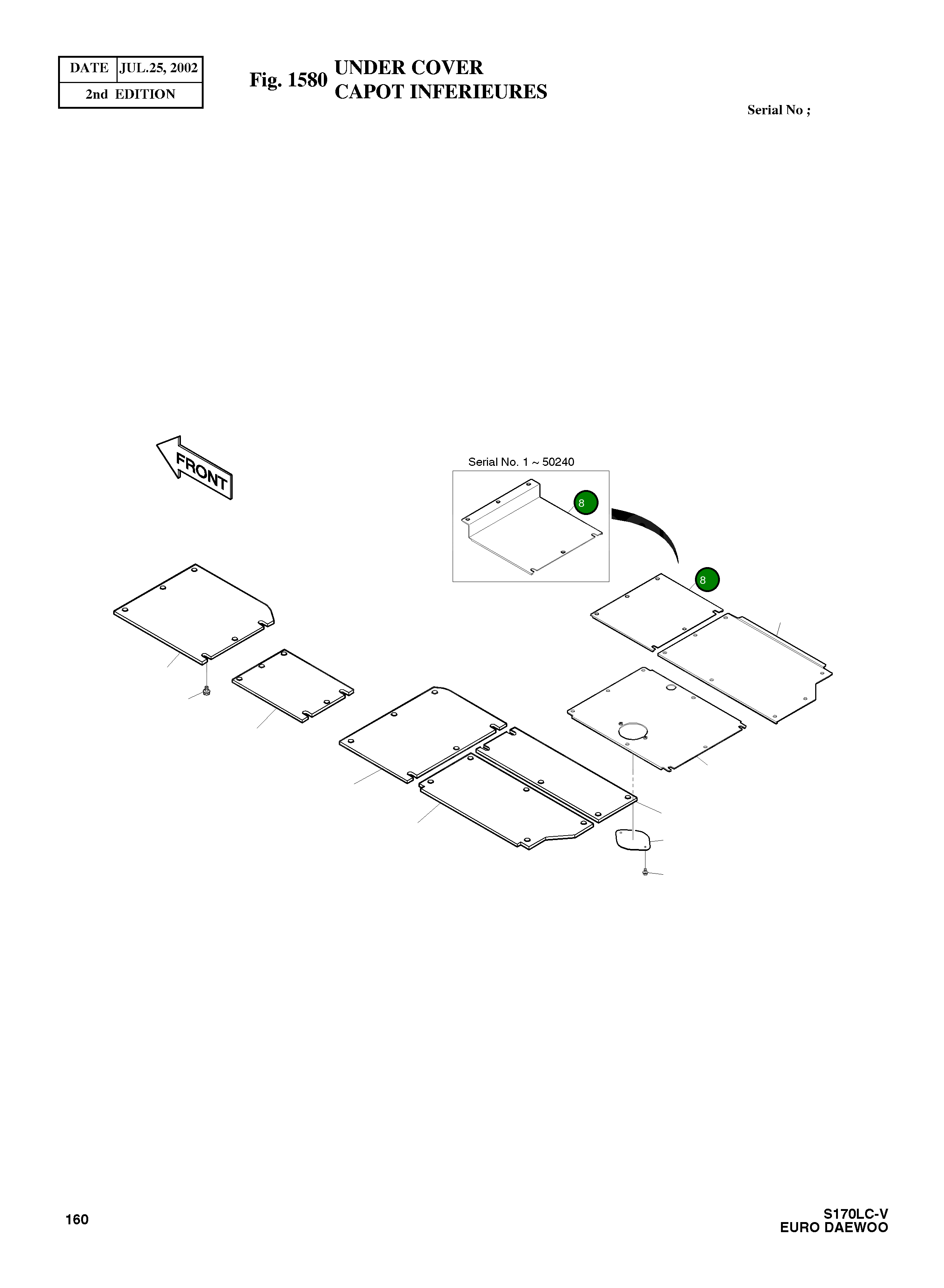 Крышка 621-00248A Komatsu