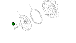 Болт 01050-31430 Komatsu