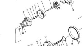 Кольцо уплотнительное (O-Ring) CU202859 Komatsu