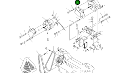 Крышка 6219-81-6220 Komatsu