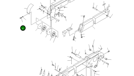 Болт UN714205012 Komatsu