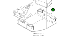 Крышка 22B-54-11641 Komatsu