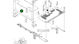 Крышка 21M-54-14540 Komatsu