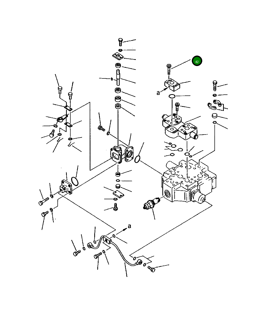 Болт 706-76-40310  Komatsu