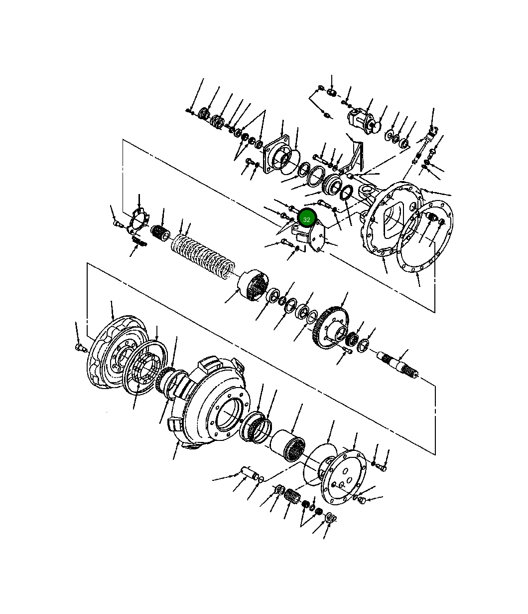 Болт 82 121 Komatsu