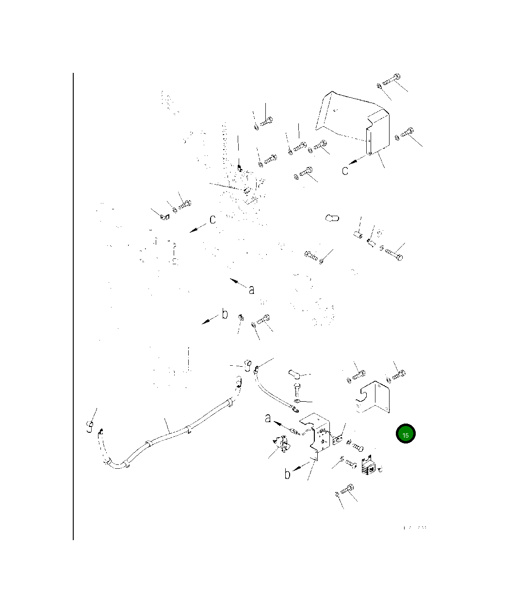Крышка 2A5-06-11271  Komatsu